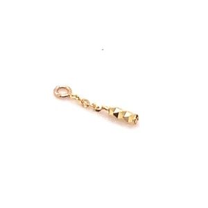 14k Pupil Hall Mini Geo Charm